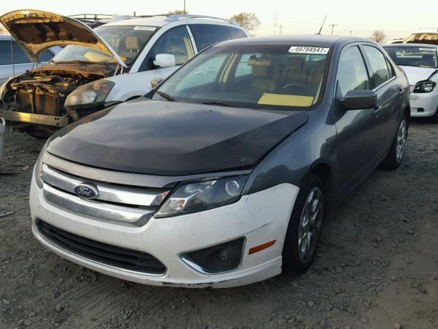 3FAHP0HA4AR337399 - 2010 FORD FUSION SE GRAY photo 2