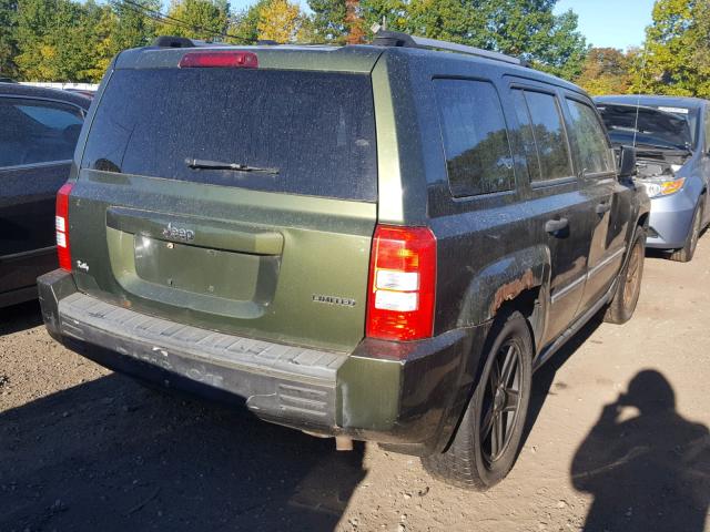 1J8FT48W58D522640 - 2008 JEEP PATRIOT LI GREEN photo 4