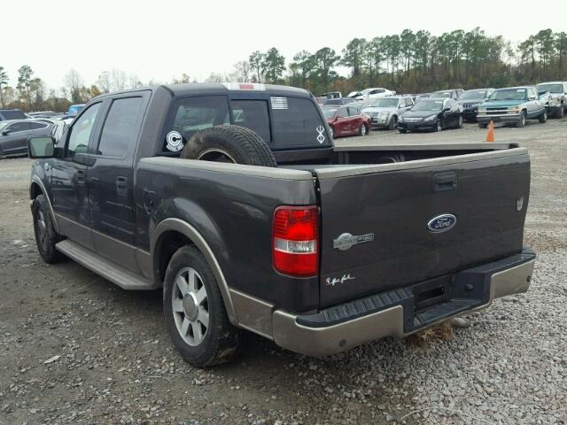 1FTPW12565KE29215 - 2005 FORD F150 SUPER BROWN photo 3