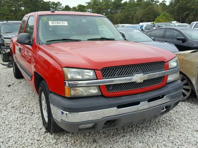 1GCEC19T54Z217948 - 2004 CHEVROLET SILVERADO RED photo 1