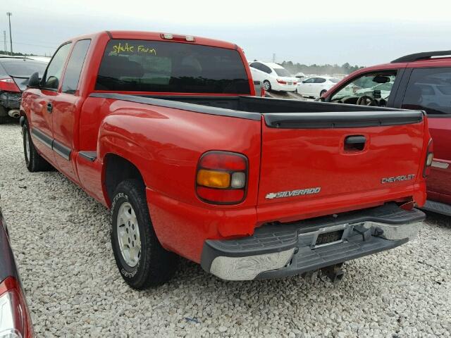 1GCEC19T54Z217948 - 2004 CHEVROLET SILVERADO RED photo 3