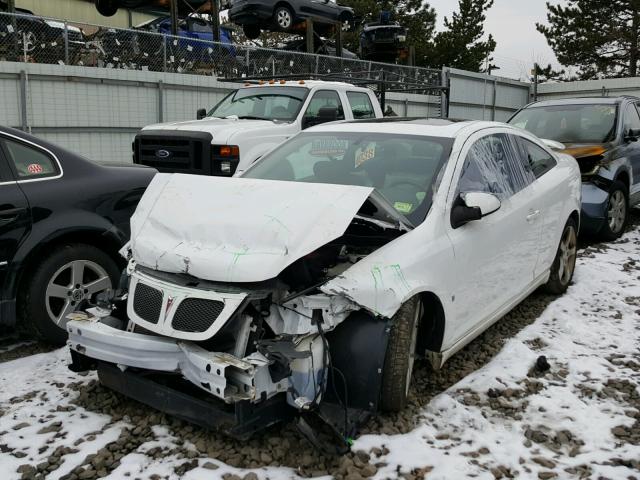 1G2AN18B777224244 - 2007 PONTIAC G5 GT WHITE photo 2