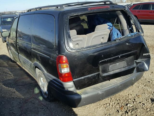 1GMDX03E31D234918 - 2001 PONTIAC MONTANA BLACK photo 3