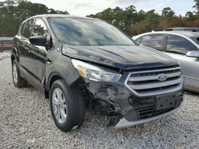 1FMCU0GD4HUB42474 - 2017 FORD ESCAPE SE BLACK photo 1