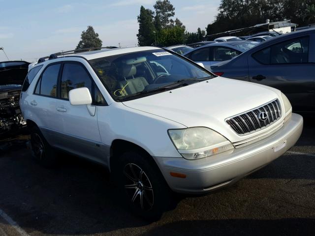 JTJGF10U620125350 - 2002 LEXUS RX 300 WHITE photo 1