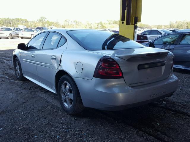 2G2WP542351326972 - 2005 PONTIAC GRAND PRIX SILVER photo 3