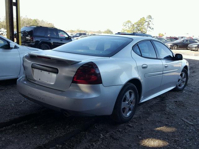 2G2WP542351326972 - 2005 PONTIAC GRAND PRIX SILVER photo 4