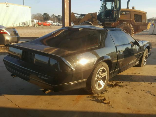 1G1FP87FXGL192849 - 1986 CHEVROLET CAMARO BLACK photo 4