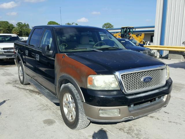 1FTPW12534KB94433 - 2004 FORD F150 SUPER BLACK photo 1