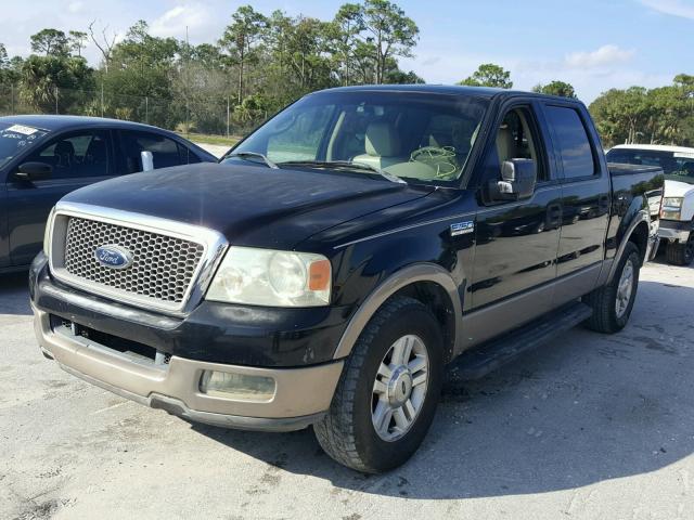 1FTPW12534KB94433 - 2004 FORD F150 SUPER BLACK photo 2