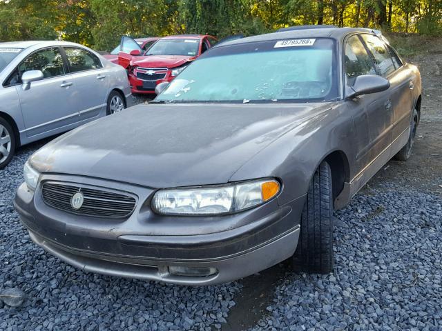 2G4WB52K731230025 - 2003 BUICK REGAL LS BROWN photo 2