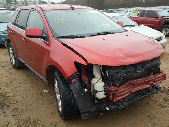 2FMDK3KC1BBA08867 - 2011 FORD EDGE LIMIT RED photo 1