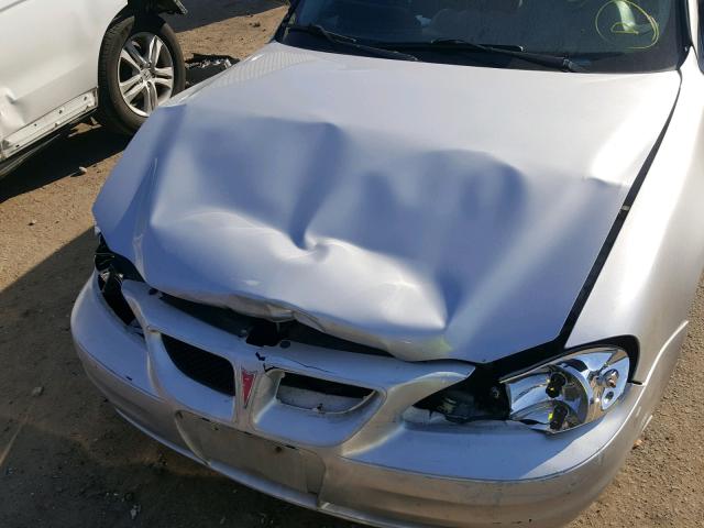 1G2NF52EX4C135912 - 2004 PONTIAC GRAND AM S SILVER photo 9
