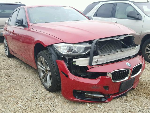 WBA3A9C5XCF270745 - 2012 BMW 335 I RED photo 1