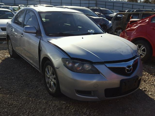 JM1BK12F371689191 - 2007 MAZDA 3 I SILVER photo 1