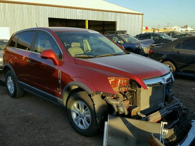 3GSCL33P18S729695 - 2008 SATURN VUE XE RED photo 1