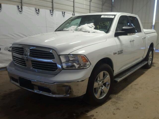 1C6RR6LT3ES415449 - 2014 RAM 1500 SLT WHITE photo 2
