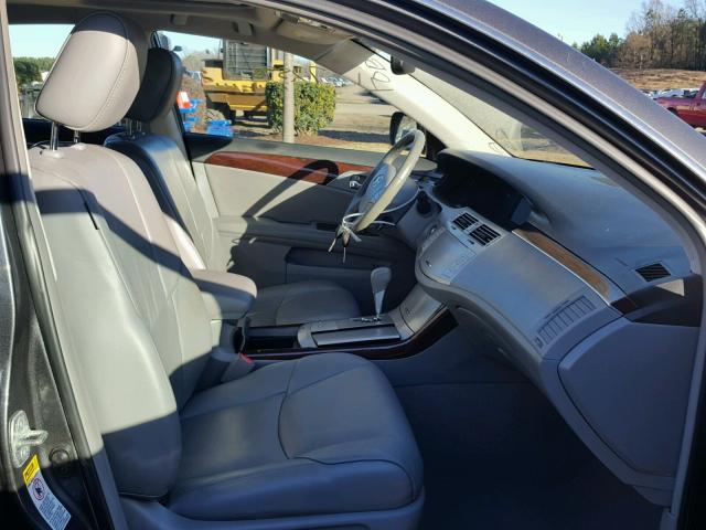 4T1BK36B99U344716 - 2009 TOYOTA AVALON XL GRAY photo 5