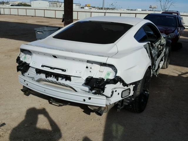 1FA6P8AM1G5317424 - 2016 FORD MUSTANG WHITE photo 4