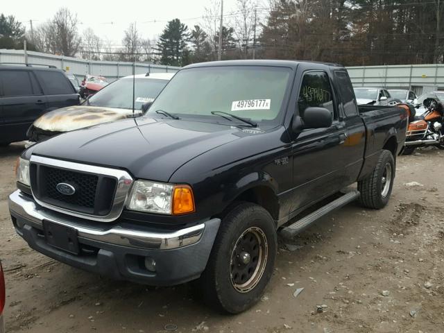 1FTZR15E55PA36742 - 2005 FORD RANGER SUP BLACK photo 2