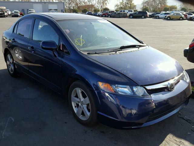 1HGFA16857L090248 - 2007 HONDA CIVIC EX ლურჯი ფოტო 1