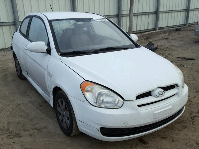 KMHCM36C38U096579 - 2008 HYUNDAI ACCENT GS WHITE photo 1