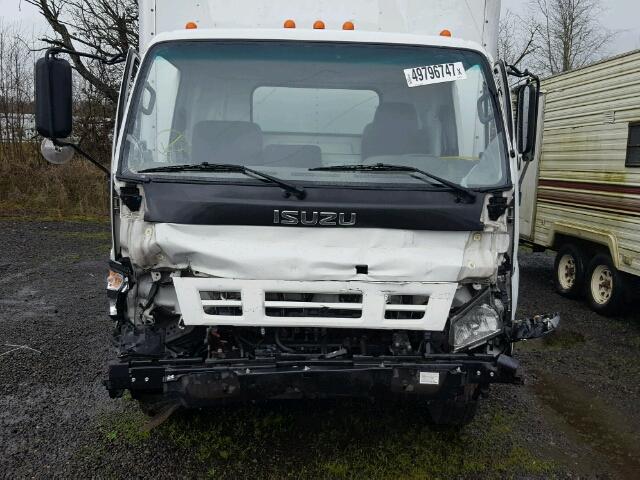 4KLC4B1U07J801790 - 2007 ISUZU NPR WHITE photo 9