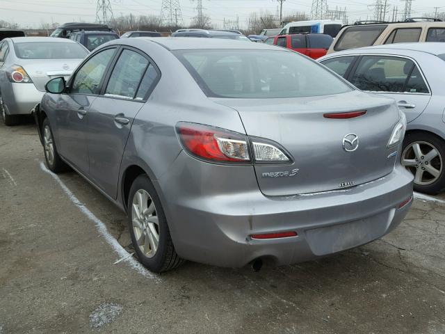 JM1BL1V78C1553778 - 2012 MAZDA 3 I GRAY photo 3