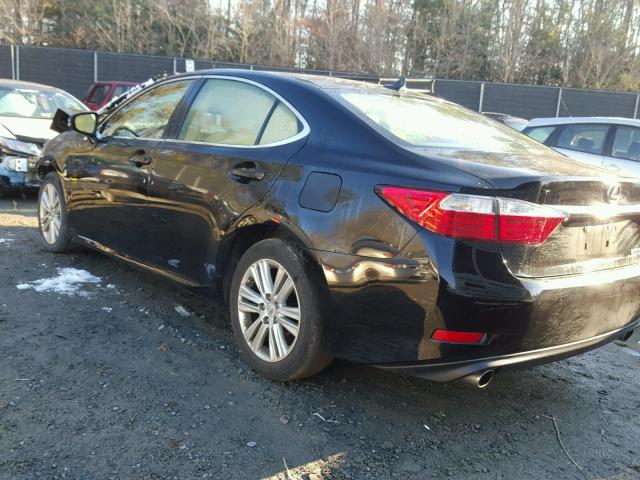 JTHBK1GG6E2146456 - 2014 LEXUS ES 350 BLACK photo 3