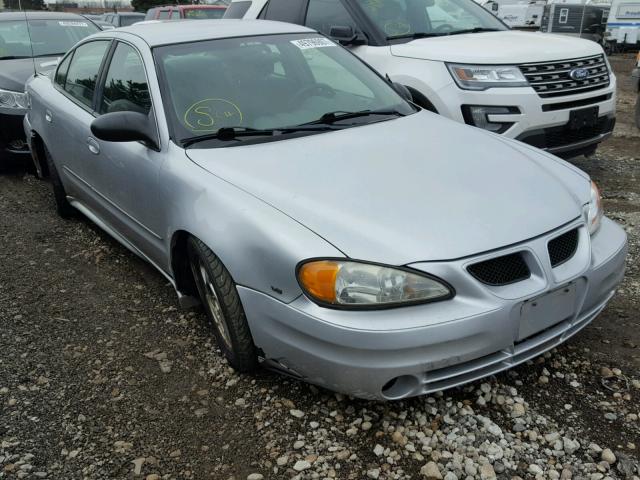 1G2NE52E55M166211 - 2005 PONTIAC GRAND AM S SILVER photo 1