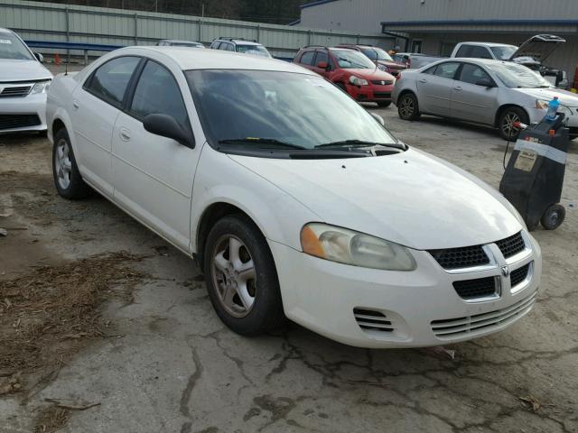 1B3AL46X86N254365 - 2006 DODGE STRATUS SX WHITE photo 1