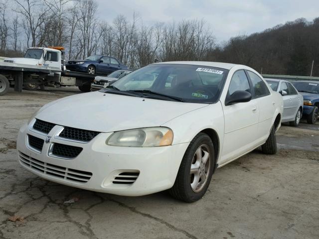 1B3AL46X86N254365 - 2006 DODGE STRATUS SX WHITE photo 2