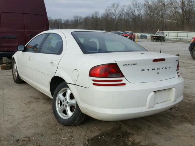 1B3AL46X86N254365 - 2006 DODGE STRATUS SX WHITE photo 3