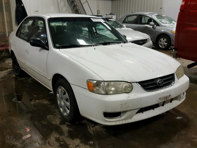 1NXBR12E52Z590409 - 2002 TOYOTA COROLLA CE WHITE photo 1