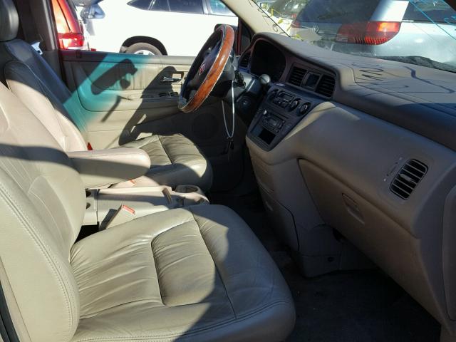 5FNRL18953B102147 - 2003 HONDA ODYSSEY EX GOLD photo 5