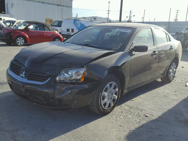 4A3AB26F77E037448 - 2007 MITSUBISHI GALANT DE BLACK photo 2