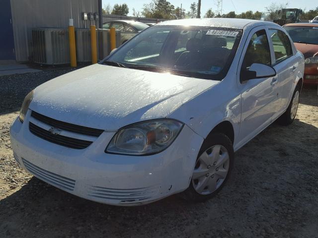 1G1AT58H997143948 - 2009 CHEVROLET COBALT LT WHITE photo 2