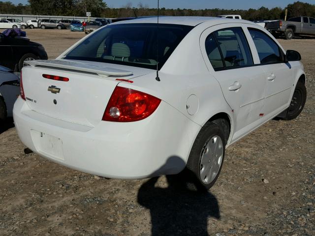 1G1AT58H997143948 - 2009 CHEVROLET COBALT LT WHITE photo 4