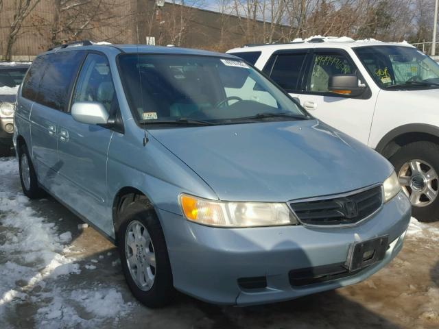 5FNRL18053B155836 - 2003 HONDA ODYSSEY EX BLUE photo 1