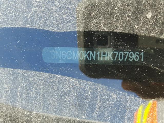 3N6CM0KN1HK707961 - 2017 NISSAN NV200 2.5S WHITE photo 10