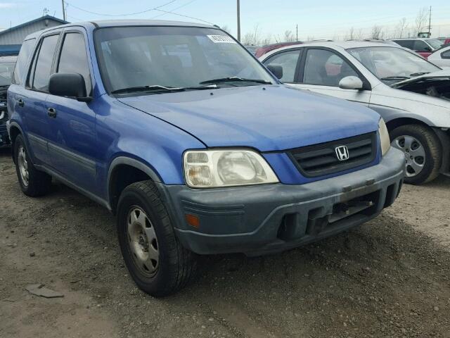 JHLRD1845YC060166 - 2000 HONDA CR-V LX BLUE photo 1