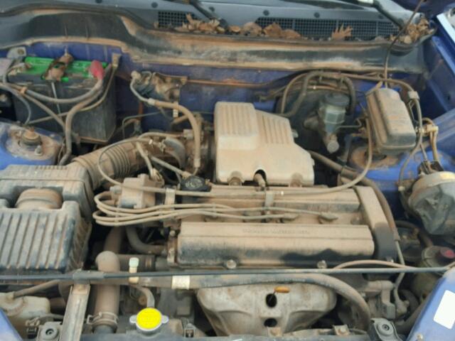 JHLRD1845YC060166 - 2000 HONDA CR-V LX BLUE photo 7