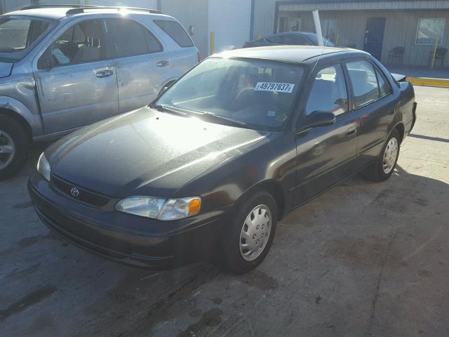 2T1BR18E8WC005093 - 1998 TOYOTA COROLLA VE BLACK photo 2