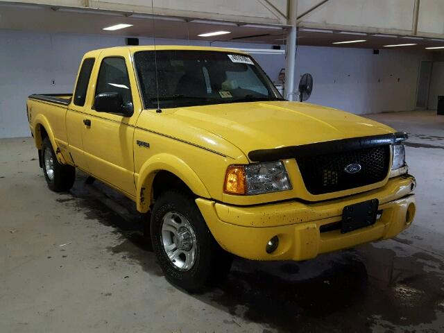 1FTYR44U12PA99418 - 2002 FORD RANGER SUP YELLOW photo 1