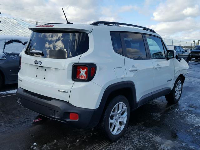 ZACCJBBT3GPD11066 - 2016 JEEP RENEGADE L WHITE photo 4