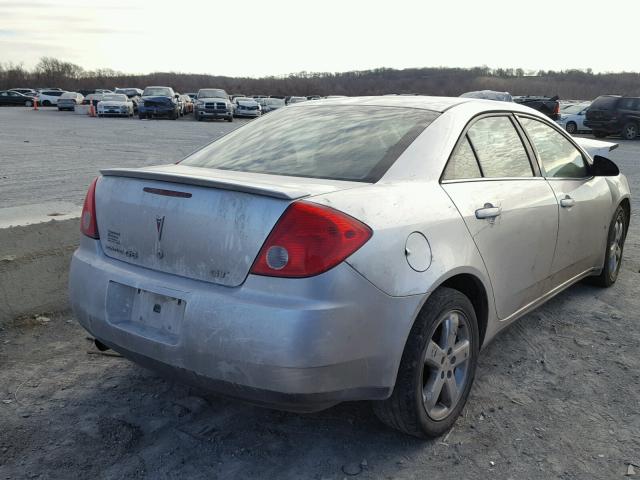 1G2ZH57N194112072 - 2009 PONTIAC G6 GT SILVER photo 4