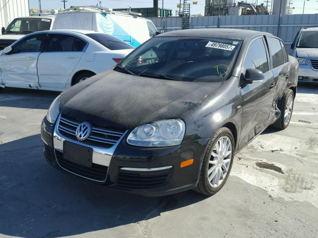 3VWRA71K98M182817 - 2008 VOLKSWAGEN JETTA WOLF BLACK photo 2