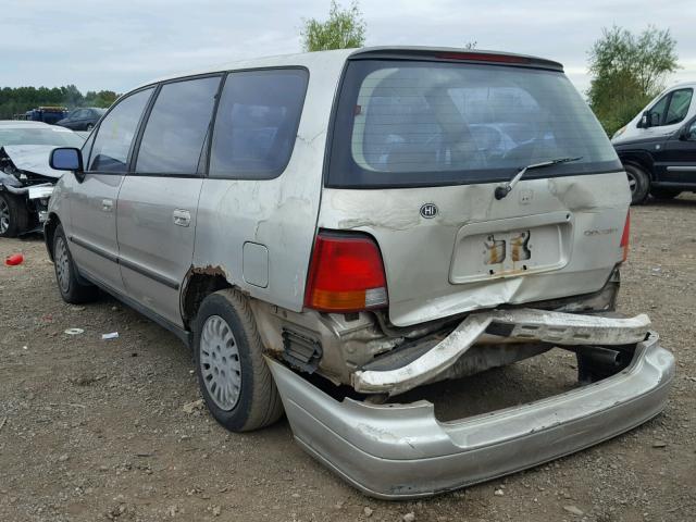 JHMRA1862VC006101 - 1997 HONDA ODYSSEY BA GRAY photo 3