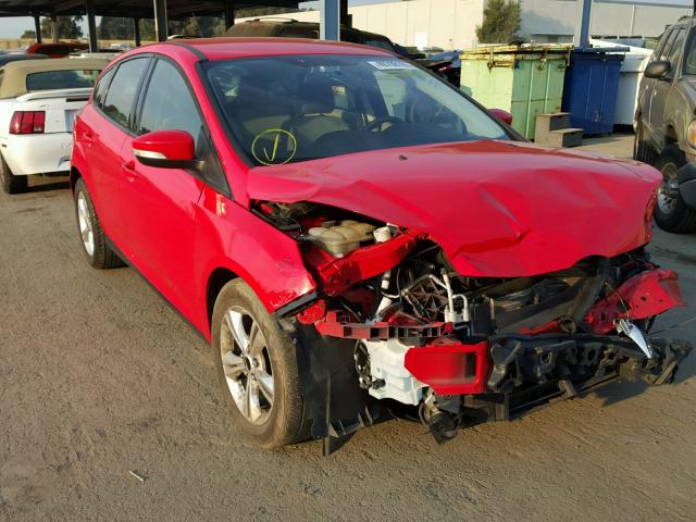 1FADP3K22DL238066 - 2013 FORD FOCUS SE RED photo 1