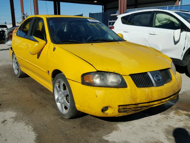 3N1AB51D36L483110 - 2006 NISSAN SENTRA SE- YELLOW photo 1